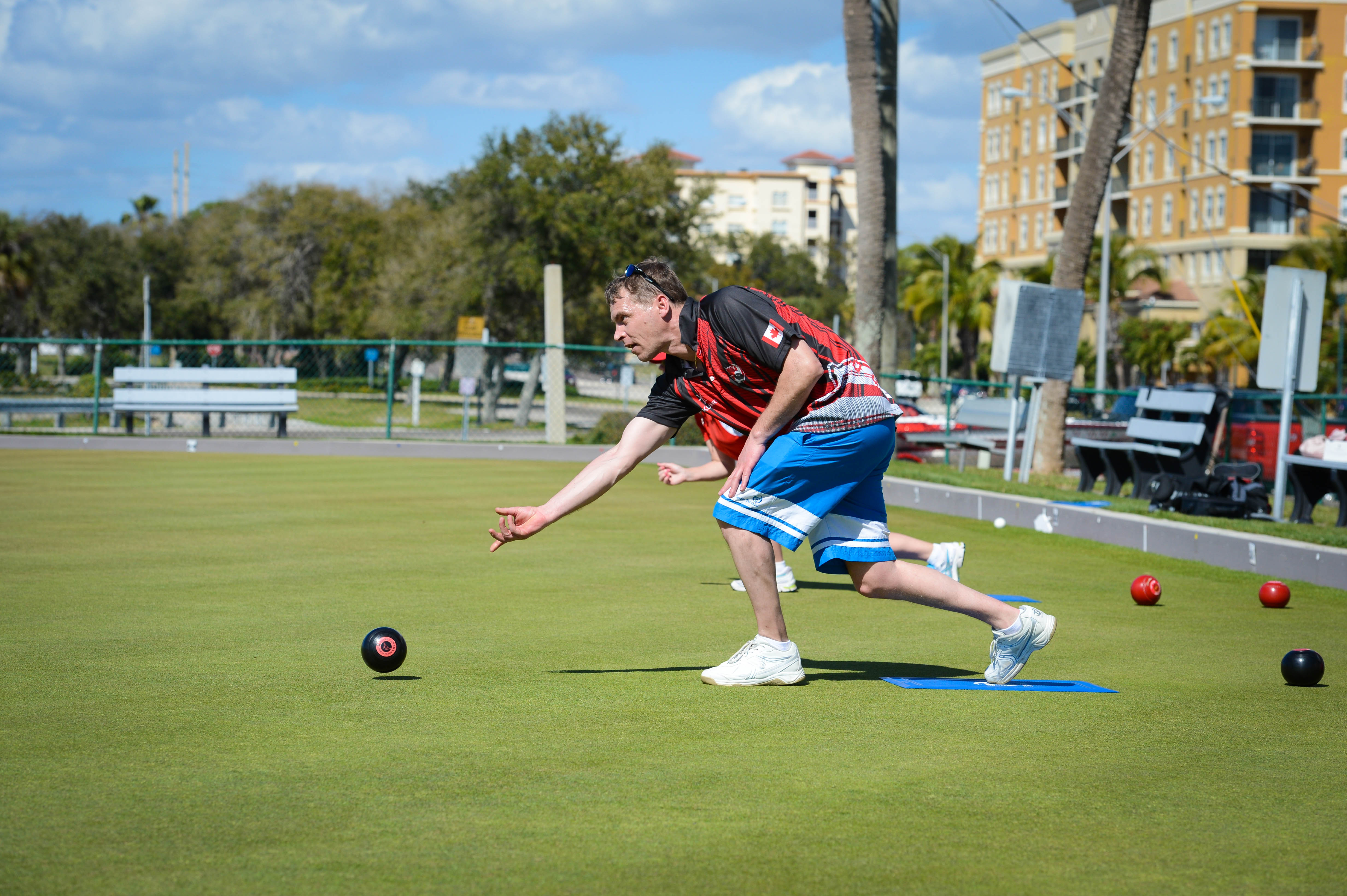 Canadian National Lawn Bowling team practice Photo Galleries