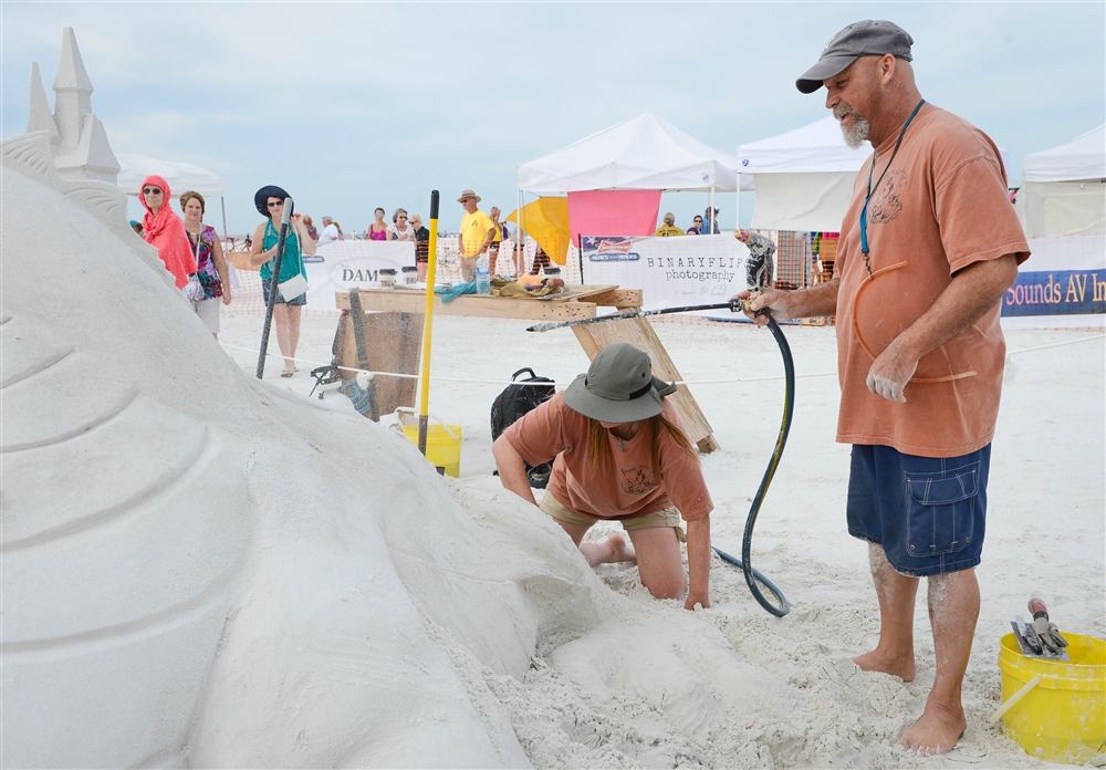 Siesta Key Crystal Classic Master Sand Sculpting Competition Photo