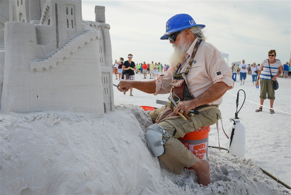 Siesta Key Crystal Classic Master Sand Sculpting Competition Photo