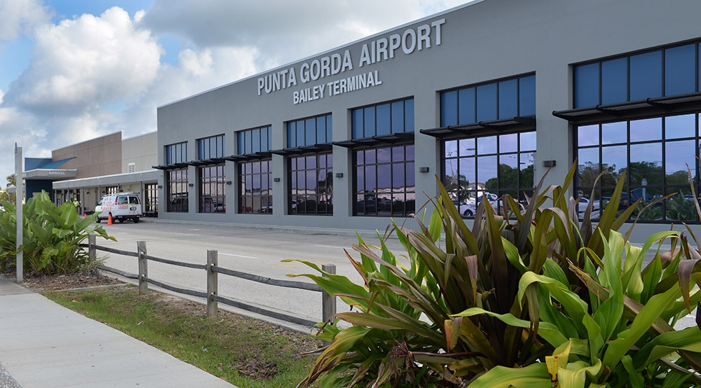 Dedication of the new Punta Gorda Airport Bailey Terminal Photo